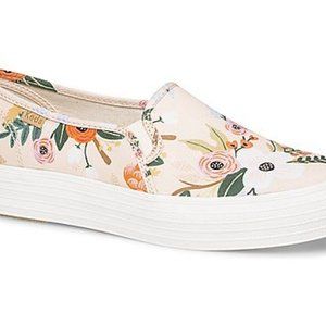 Keds Slip-ons; Rifle Paper Co Floral
